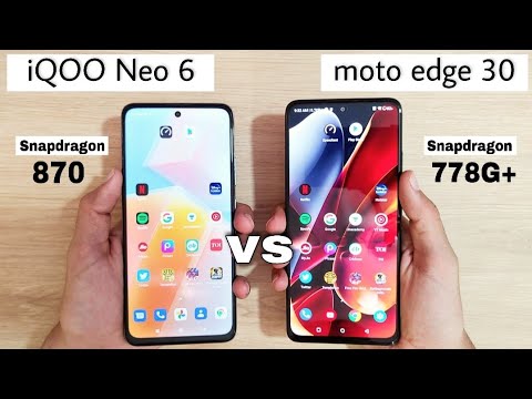 iqoo neo 6 5G vs Motorola edge 30 5G Speed Test & Comparison | Shocking Result 😳