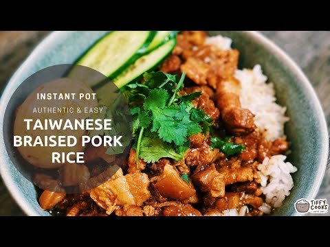 THE BEST Instant Pot Taiwanese Braised Pork Rice