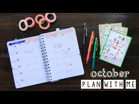 Bullet Journal - Personal Planner October Setup