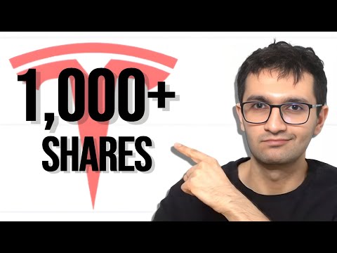 How I Accumulated Over 1000 Tesla Shares (How You Can Too)