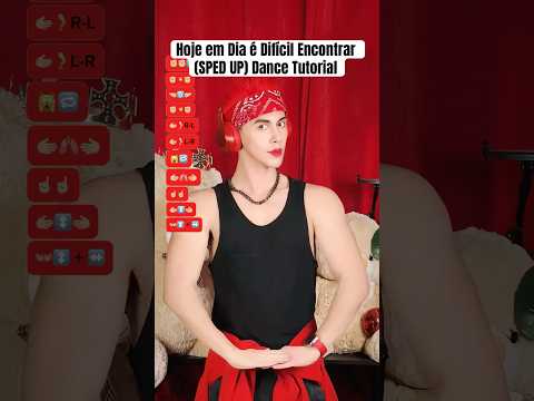 Hoje em Dia é Difícil Encontrar (SPED UP) Dance Tutorial | NEW TREND BRAZILIAN DC WITH EASY MOVES