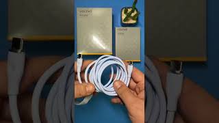 Unboxing VOLTME Revo 100W GaN III & VOLTME Fast Charge Cable USB C 2.0 100W 5A #shorts