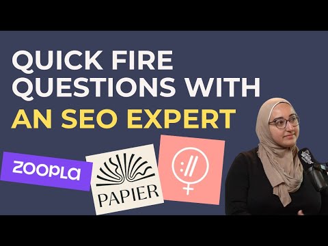 10 Questions with Areej AbuAli, Founder of Women in Tech SEO | Girls in Marketing Podcast