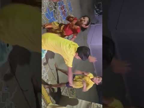 yeswika mass dance @haldi function #kids dance#trendi g#pulsar bike#viral #little angle