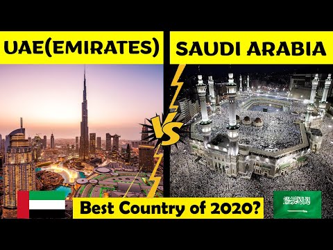 United Arab Emirates VS Saudi Arabia Country Comparison in Hindi  | Saudi Arabia VS UAE