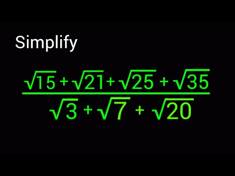 A Nice Radical Problem  | Simplify Radical Expression