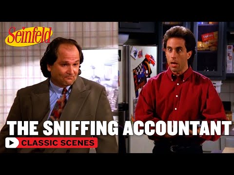 Jerry Thinks His Accountant's On Drugs | The Sniffing Accountant | Seinfeld