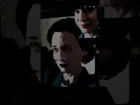 Painting Emily Blunt from Oppenheimer