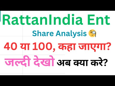 RattanIndia enterprises at 40 or 100? Rattan india share latest news today for price target analysis