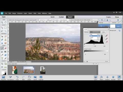 Post-Processing Walkthroughs in Photoshop Elements - Part 2 of 5 Lighting