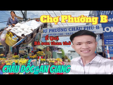 Chợ phường B vắng Quá Bà con tiểu thương ai cũng thang thấy thương - Châu Đốc An Giang - NĐAG