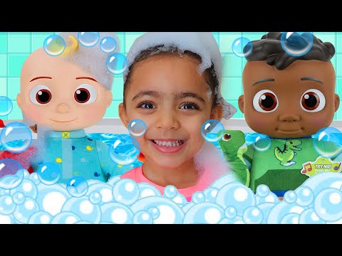 Bath Song + Wheels on the Bus Song | More Nursery Rhymes & Kids Songs