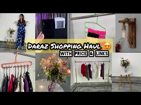 Daraz Shopping Haul - Affordable Prices | Spent so much Money || Worth it??