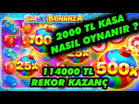 SWEET BONANZA 💥2000 TL KASA NASIL OYNANIR 114,000 TL REKOR KAZANÇ 💥💰 #sweetbonanza #slot #casino