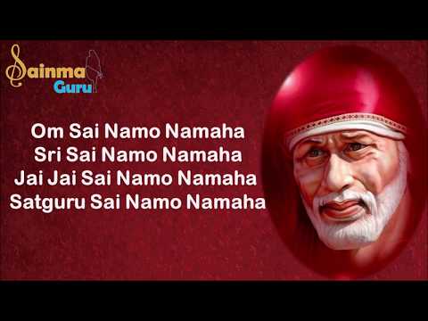 Om Sai Namo Namaha, Shree Sai Namo namaha by Suresh Wadkar | Sainma Guru