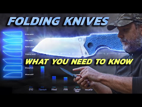 FOLDING KNIVES (EDC)  : What you need to know to make the best choice!