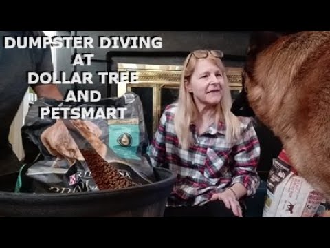 DUMPSTER DIVING AT DOLLAR TREE AND PETSMART