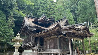 隠された女神紙祖神 岡太神社・大瀧神社参拝Live