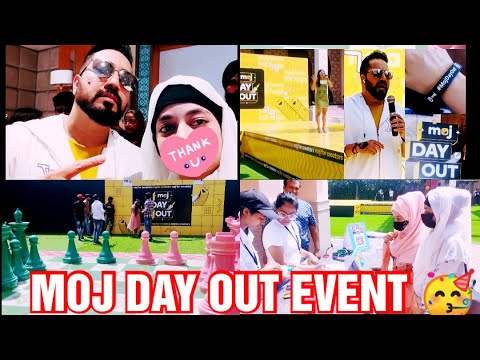 Moj Day Out Event Vlog| Moj Live Event in Delhi | Moj Art Creator| Day Out Vlog #mojdayoutvlog #moj