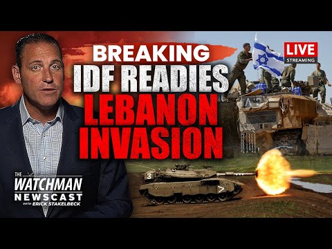 Israel Readies Lebanon GROUND INVASION; IDF Enters Hezbollah Tunnels | Watchman Newscast LIVE