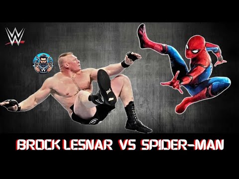 Brock Lesnar vs Spider-Man | WWE 2024