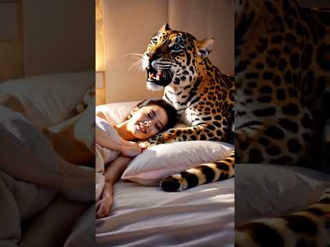 Tiger loves a beautiful girl #funny #petlove