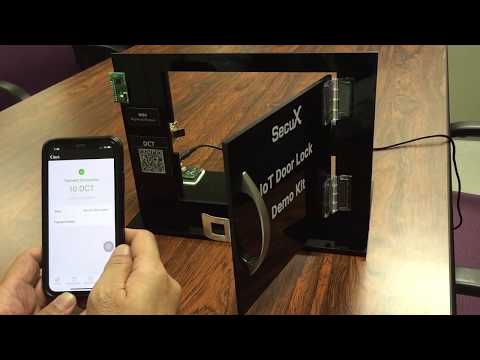 SecuX Crypto Payment Solution – Smart Lock Application for EuroShop 2020 live demo