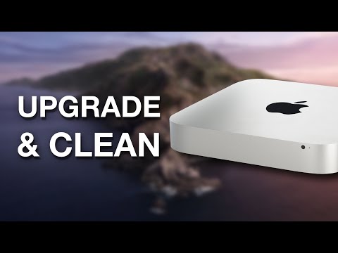 Mac Mini 2014 SSD Upgrade & Clean