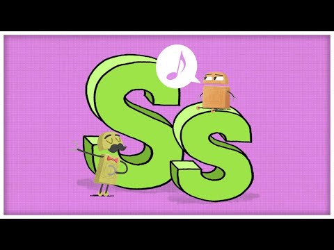 How to write letter S (Phoneme "s")