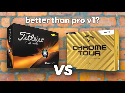 Has it FINALLY been beaten? Callaway Chrome Tour vs Titleist Pro V1