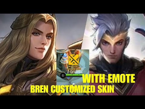 (IM BACK) BREN CUSTOMIZE SKIN(WITH EMOTE) BY SCRIPTSKY SAMURAI