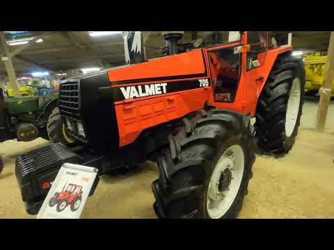 1986 Valmet / Valtra 705 GLTX 4X4 4.4 Litre 4-Cyl Turbo Diesel Row Crop Tractor (85 HP)