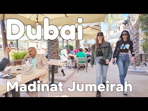 Dubai 🇦🇪 Amazing Madinat Jumeirah [4K] Walking Tour