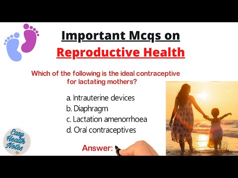 Important mcqs on Reproductive health (Family planning) ।। Community nursing and medical exams