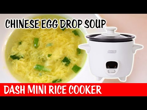 Chinese Egg Drop Soup - Dash Mini Rice Cooker