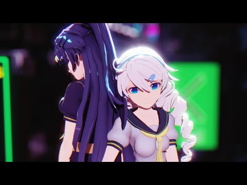 【붕괴3rdMMD】絶え間なく藍色/kiana,mei