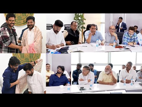 Telugu Film Industry Actors, Producers & Directors Met CM Reventh Reddy | #telugufilmindustry |