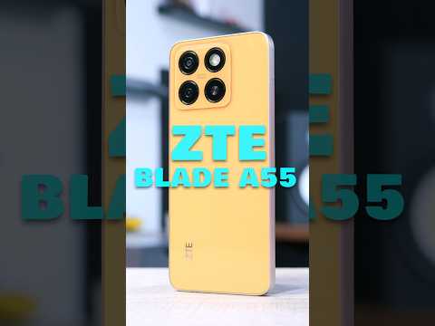 ZTE Blade A55 | Budget price, stylish smartphone! #zte #a55 #smartphone #unboxing #tech