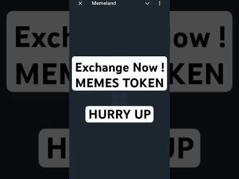 How To Withdraw MEMES Token | How To Withdraw MEMES Token | #memes #memeland #memecoins #memeverse