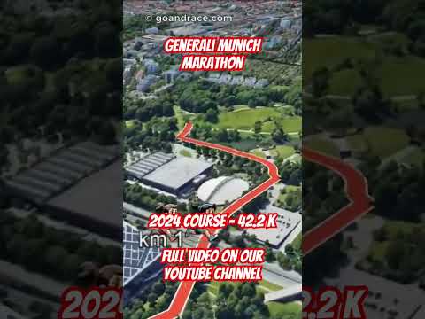 Generali Munich Marathon 2024: fly over the marathon course!