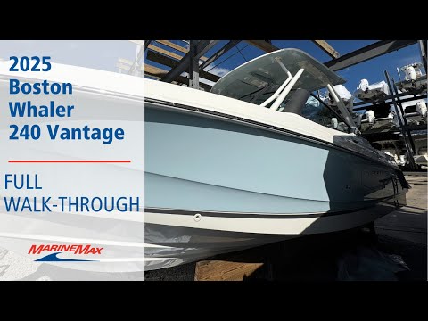 All new | 2025 Boston Whaler 240 Vantage | MarineMax Jupiter