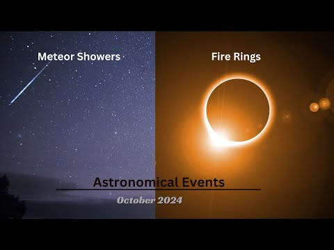 October's Sky Spectacles: Fire Rings, Super Moons & Meteor Showers!