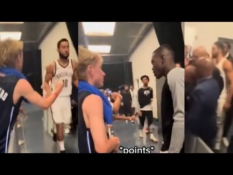 Ben Simmons FIGHTS fan for calling him "trash" & Dennis SCHRODER Defends Simmons!