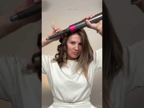 Styling DRY HAIR with Dyson Airwrap