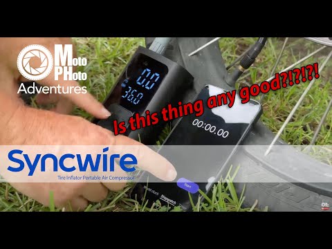 BEST Portable Tire Inflator - Syncwire Inflate 190