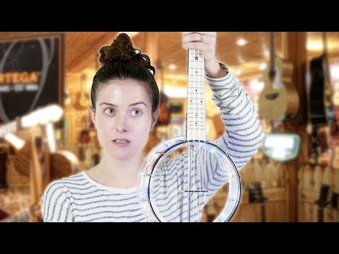 Little Gem (Diamond Banjo Ukulele) Banjolele with LED Lights