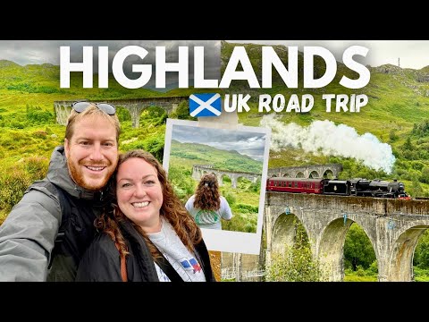 SCOTLAND HIGHLANDS VLOG! 🚂 Jacobite Train, Oban, Glencoe & Fort William 🏴󠁧󠁢󠁳󠁣󠁴󠁿 UK Road Trip 5 🇬🇧