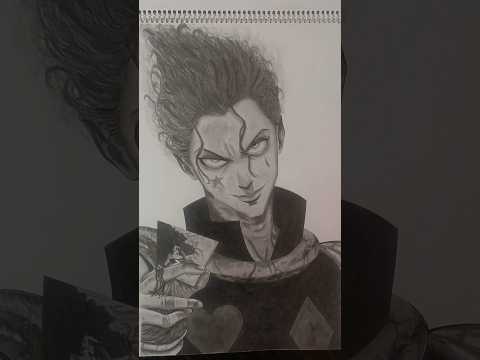 How would it look in just Black &white?||Hisoka|HunterxHunter|comment down the next character!!!