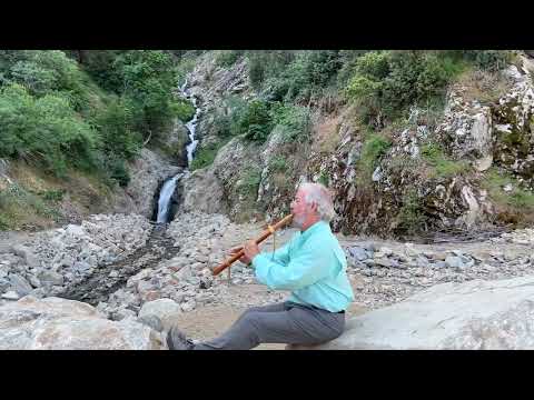 Redwood Creek Falls, Randy “Windtalker” Motz, Native American Style Flute #nativeamericanstyleflute