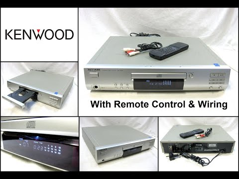 Kenwood DPF-2030 Compact Disc CD Player with Remote Control